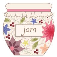 Jam jar vinatage