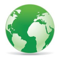green world map