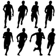 Runners on sprint men N11