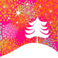 Christmas night and tree