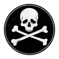 Skull stamp