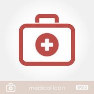 First Aid Kit Icon N4