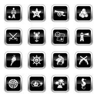Supergloss Black Icons - Pirates N3