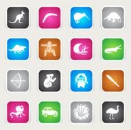 Multicolor Icons - Australia