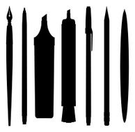 Pen Silhouettes