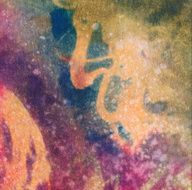 Textured background with paint splatters