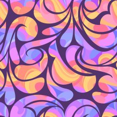 Abstract seamless colorful pattern Vector illustraion