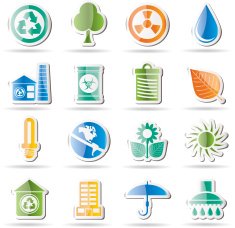 Ecology and nature icons