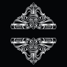 Decorative Vintage Ornate Banner