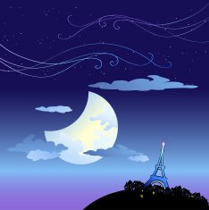 night background N2