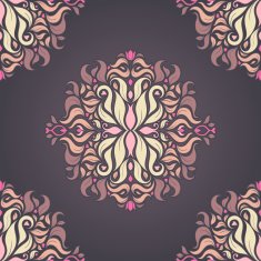 Seamless leaf pattern N78