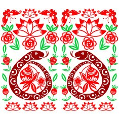 Chinese New Year Snake N16