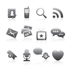 Social Media Icons N122