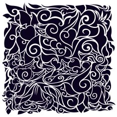 Abstract background woodcut style