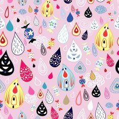 abstract pattern of the drops
