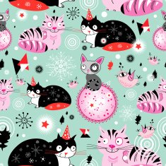 texture of funny cats N2