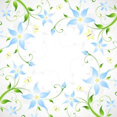 Flower pattern N147