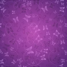 Abstract vector background with butterflies