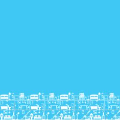 house interior silhouette Vector illustration