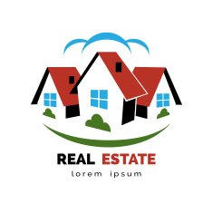 House or real estate logo