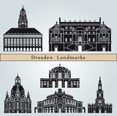 Dresden landmarks and monuments