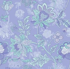 Seamless Pattern with floral ornament N162