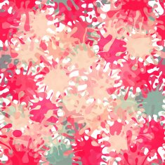 Vector Splash Abstract Seamless Pattern Background N4