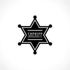 Sheriff Badge N6
