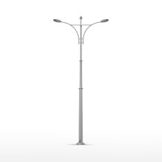 Vector Street Lamp Isolated on White Background N2