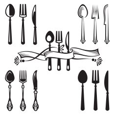 Knife Fork And Spoon N6