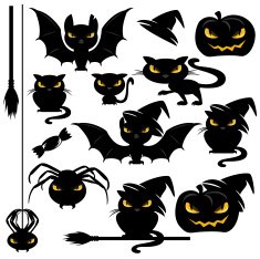halloween monster set N3