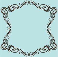 Ornate Frame N18