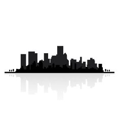 Building silhouettes N45