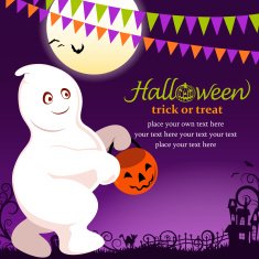 Halloween ghost party N2
