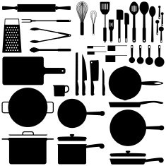 Kitchen silhouettes