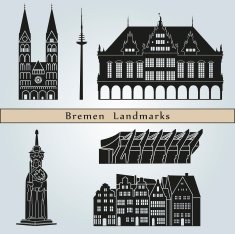 Bremen landmarks and monuments