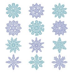 snowflake set N11