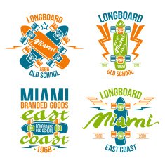 Longboard emblems N2
