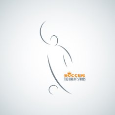 soccer symbol design background N2