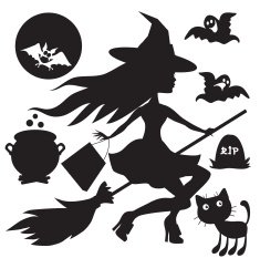 Halloween vector illustration N8