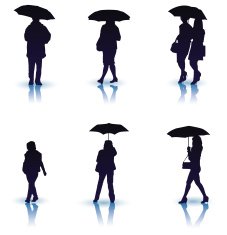 Silhouettes Vector N2