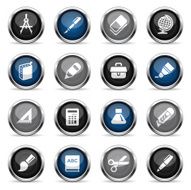 Supergloss Icons - School Supplies N2