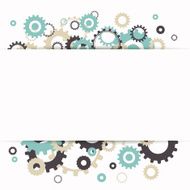 Vector Abstract Cog Wheels N4