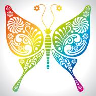 Colorfull butterfly