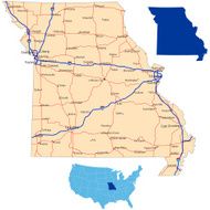 Missouri road map