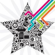 Social Media Christmas Star