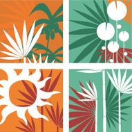 Summer floral patterns N2