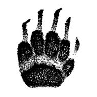 badger footprint
