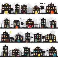 Night Town Banners