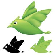 Cute Cartoon Bird N18